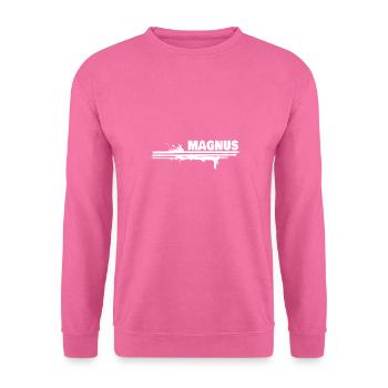 Farbklecks Magnus - Unisex Pullover - Pink - Vorne