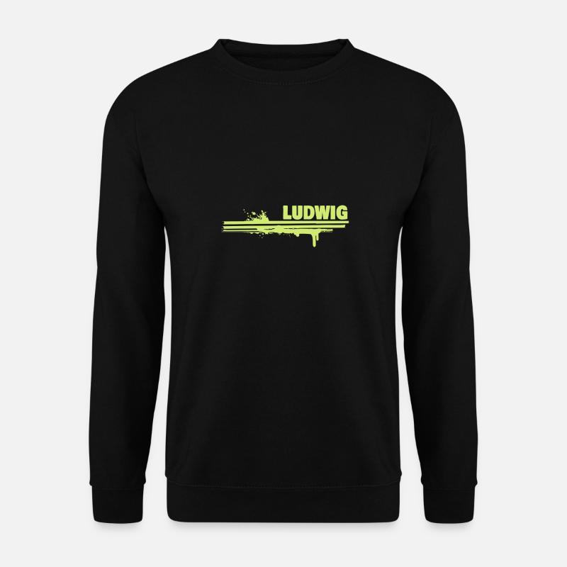 Geschenk für Ludwig - Unisex Pullover - Schwarz