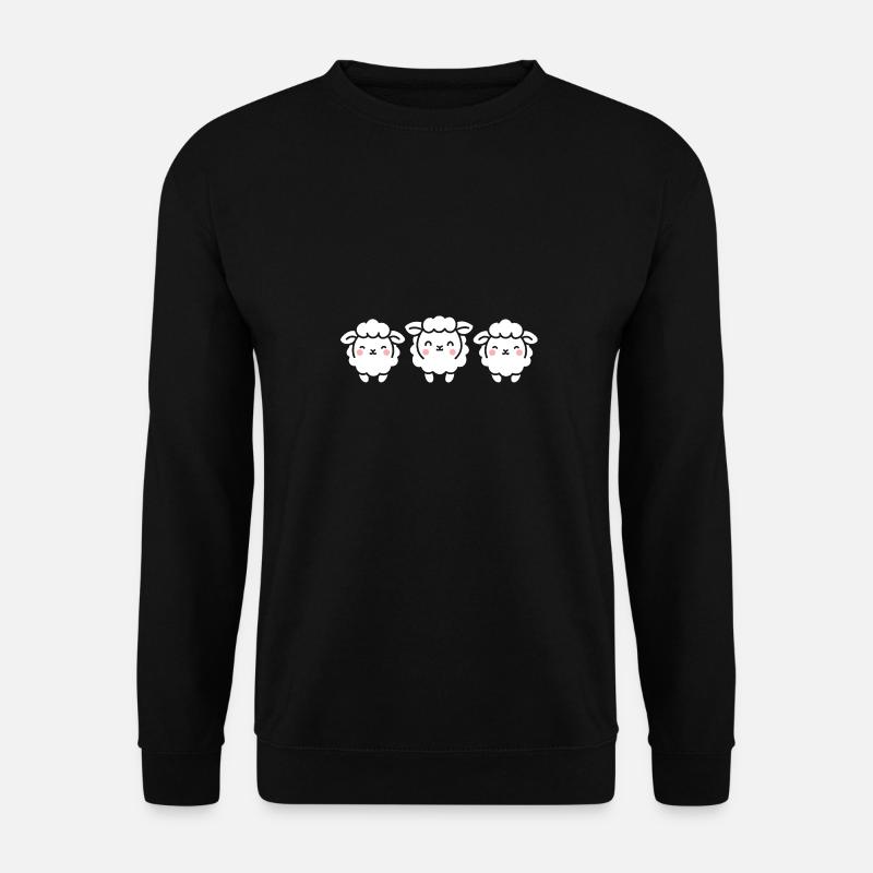 Schaf - Unisex Pullover - Schwarz