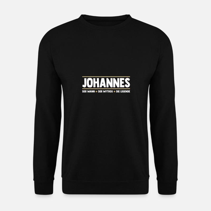 Johannes - Unisex Sweatshirt - black