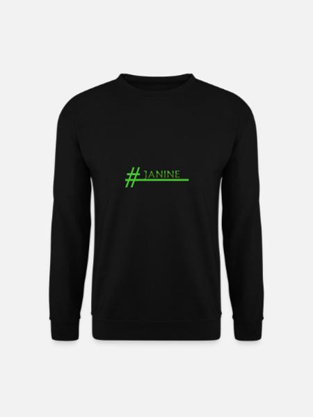 Stylish Janine - Unisex Sweatshirt - black