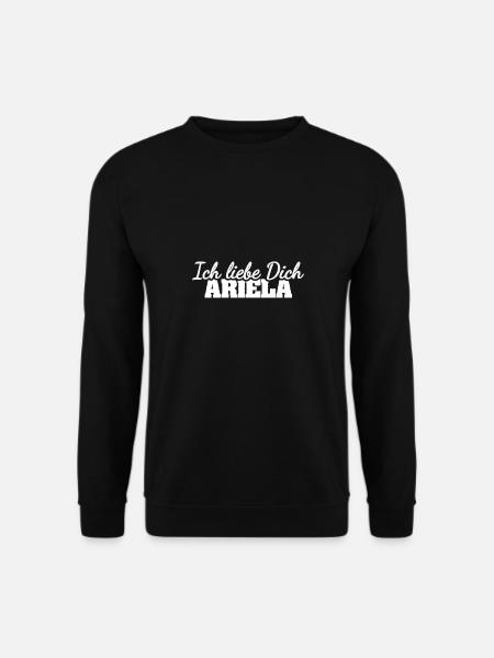 Liebesspruch Ariela - Unisex Pullover - Schwarz