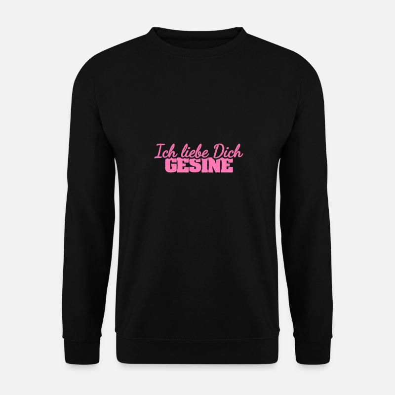 Liebe Gesine - Unisex Pullover - Schwarz