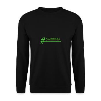 Sabrina Sabrina - Unisex Pullover - Schwarz - Vorne - Alina (178cm) & Michal (187cm)