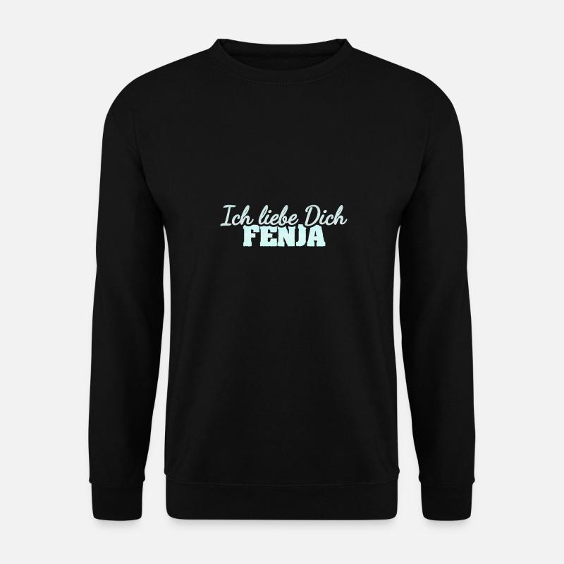 Chère Fenja, - Sweat-shirt Unisexe - noir