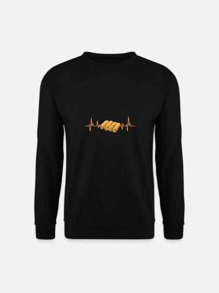 Lumpia Filipino Food Philippines - Unisex Sweatshirt - black