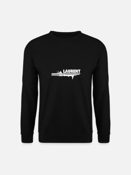 Splash of colour Laurent - Unisex Sweatshirt - black