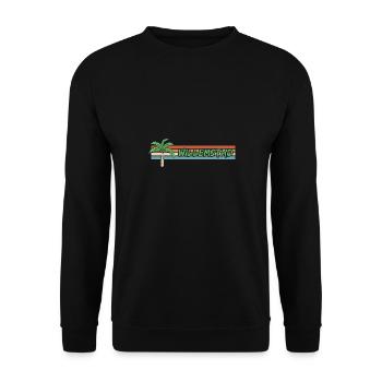 Willemstad Holidays - Unisex Sweatshirt - black - Front - Alina (178cm) & Michal (187cm)