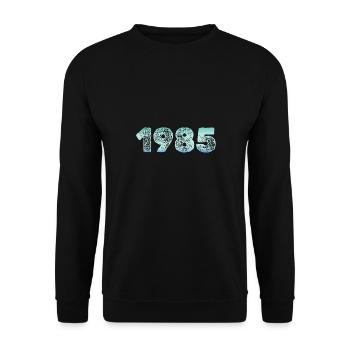 Cold 1985 - Unisex Sweatshirt - black - Front - Alina (178cm) & Michal (187cm)
