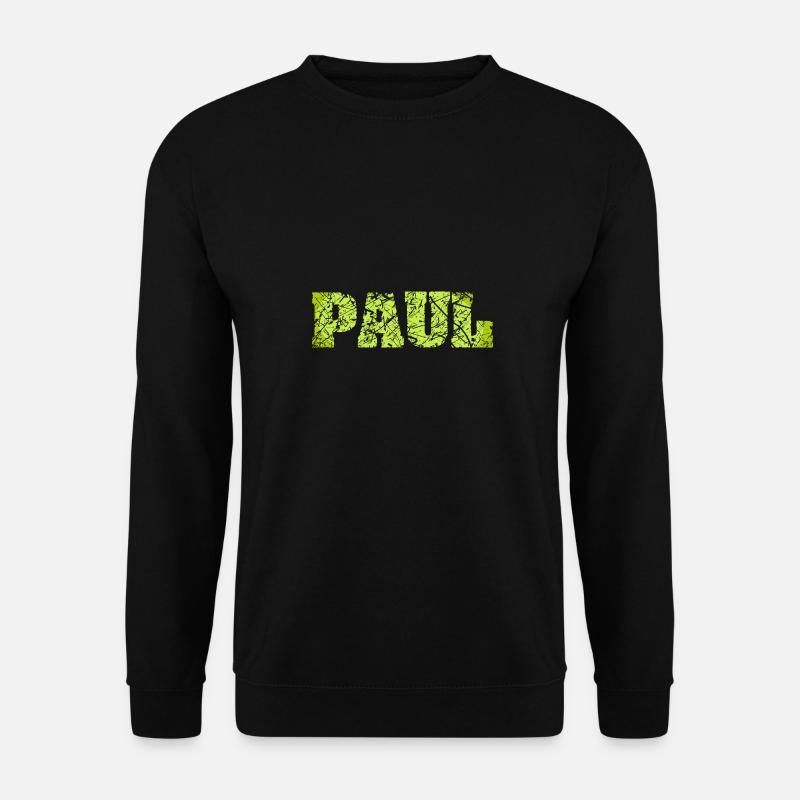 Paul - Unisex Sweatshirt - black