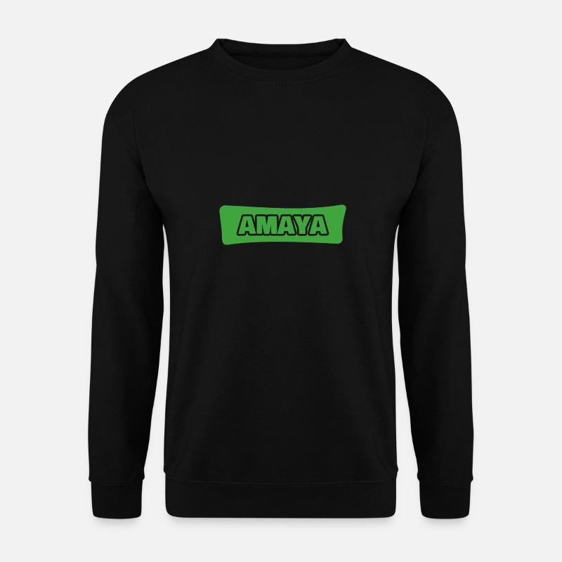 Geburt Amaya - Unisex Pullover - Schwarz