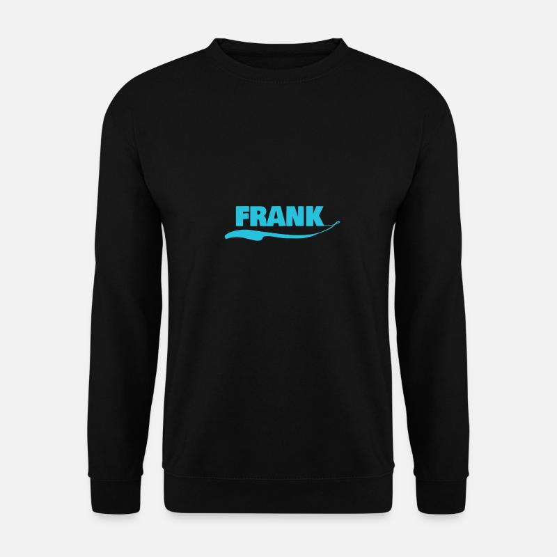 Men's name Frank - Unisex Sweatshirt - black