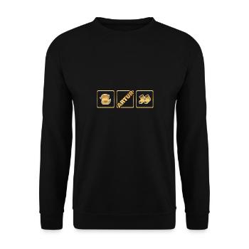 Baby for Artur Birth Child - Unisex Sweatshirt - black - Front - Alina (178cm) & Michal (187cm)