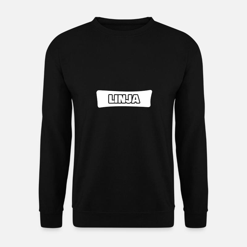 Name: Linja - Unisex Sweatshirt - black