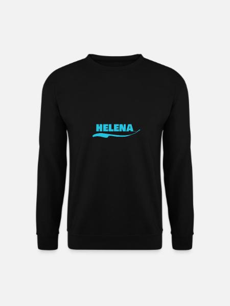 Namensschild Helena - Unisex Pullover - Schwarz