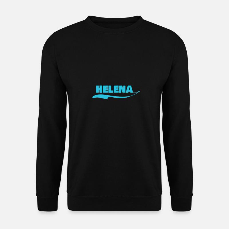 Namensschild Helena - Unisex Pullover - Schwarz