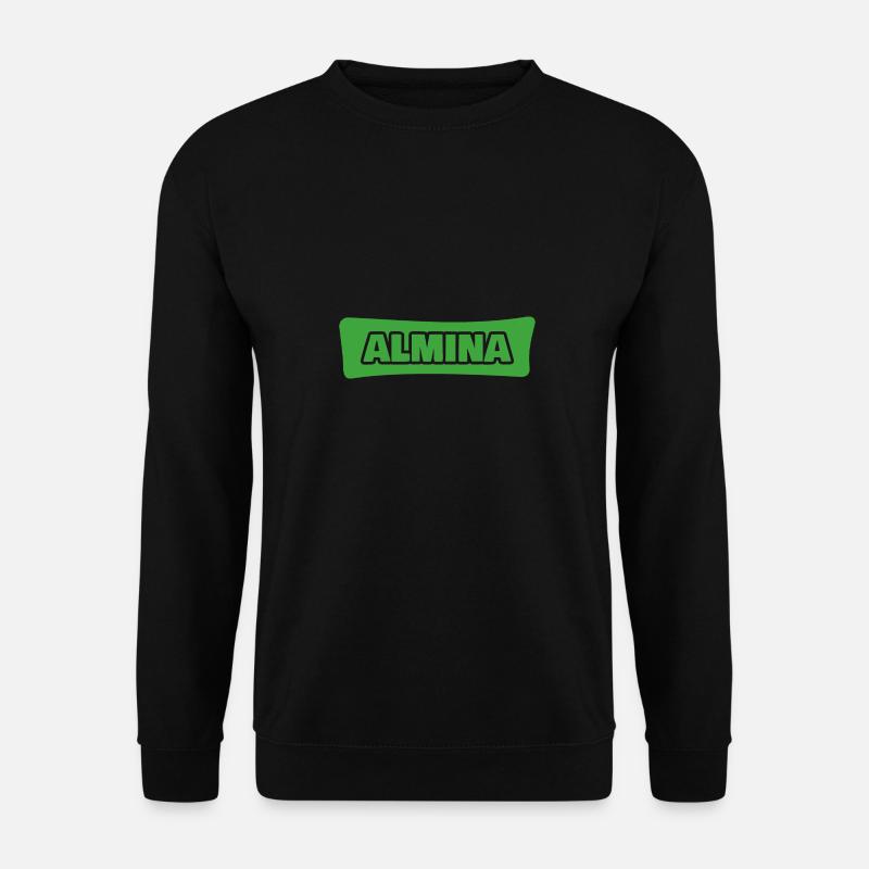 Geschenk für Almina - Unisex Pullover - Schwarz