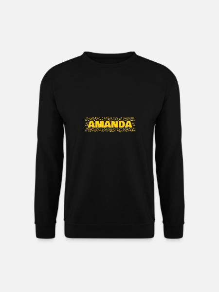 Gift for Amanda - Unisex Sweatshirt - black