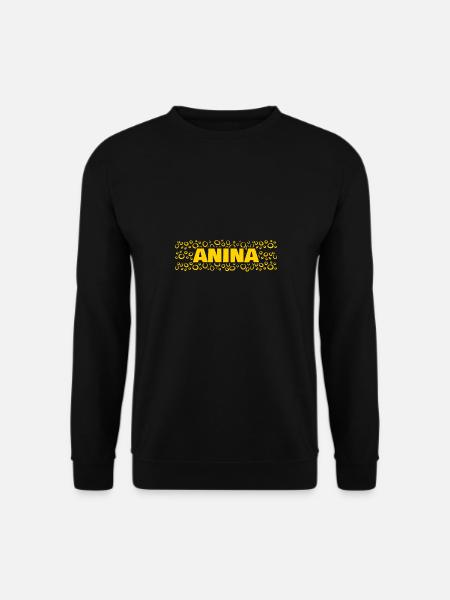 Gift for Anina - Unisex Sweatshirt - black