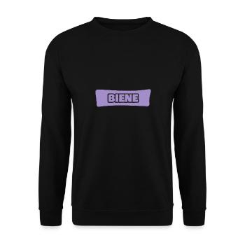 Prénom Abeille - Sweat-shirt Unisexe - noir - Devant - Alina (178cm) & Michal (187cm)