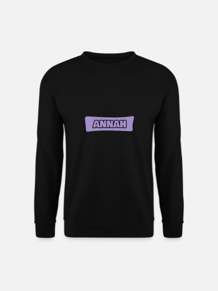 Annah - Sweat-shirt Unisexe - noir
