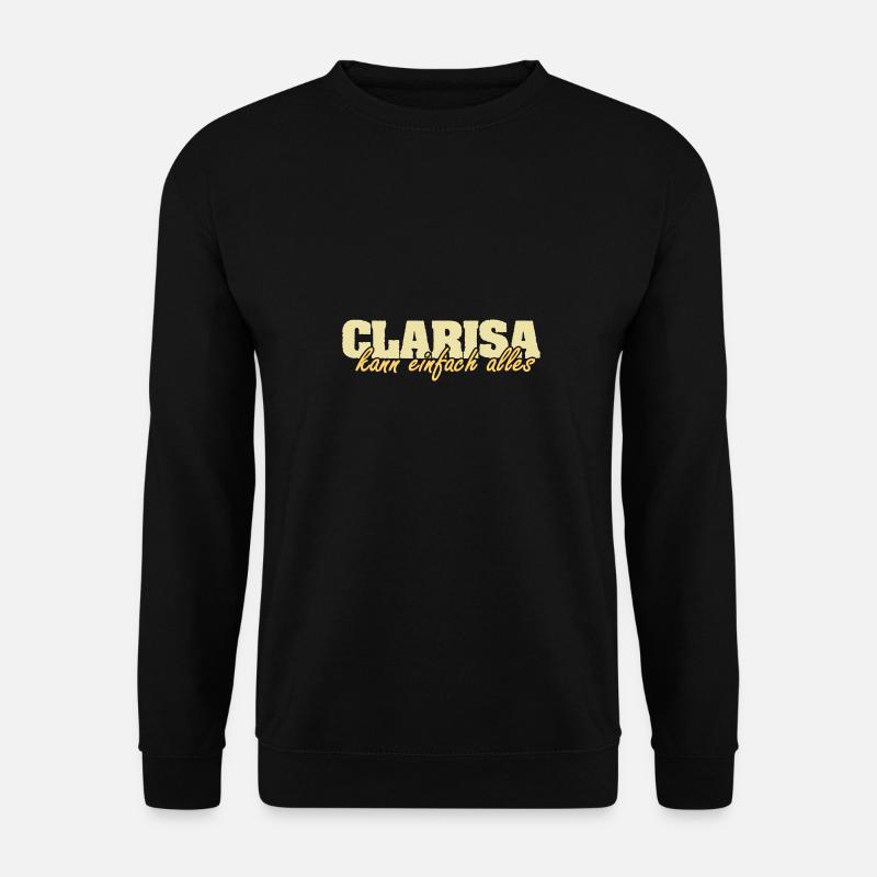 Frau Clarisa - Unisex Pullover - Schwarz