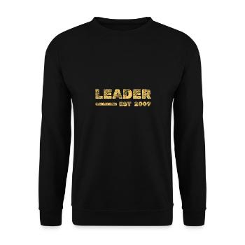 Leader 2009 - Unisex Pullover - Schwarz - Vorne - Alina (178cm) & Michal (187cm)