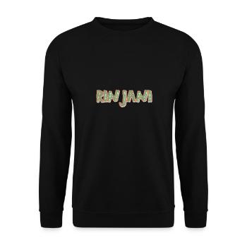 Mount Rinjani - Unisex Sweatshirt - black - Front - Alina (178cm) & Michal (187cm)