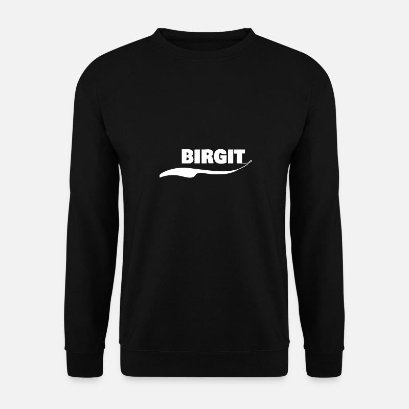 Prénom Birgit - Sweat-shirt Unisexe - noir