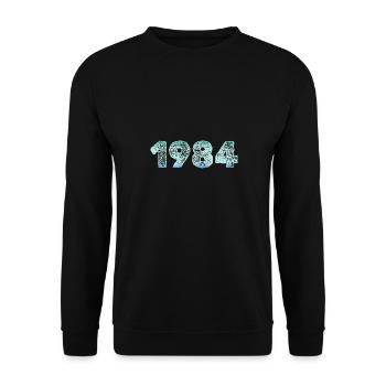 Cold 1984 - Unisex Sweatshirt - black - Front - Alina (178cm) & Michal (187cm)