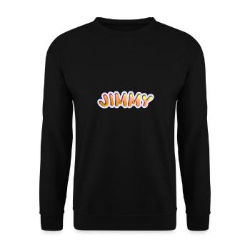 Emploi Jimmy - Sweat-shirt Unisexe - noir - Devant - Alina (178cm) & Michal (187cm)