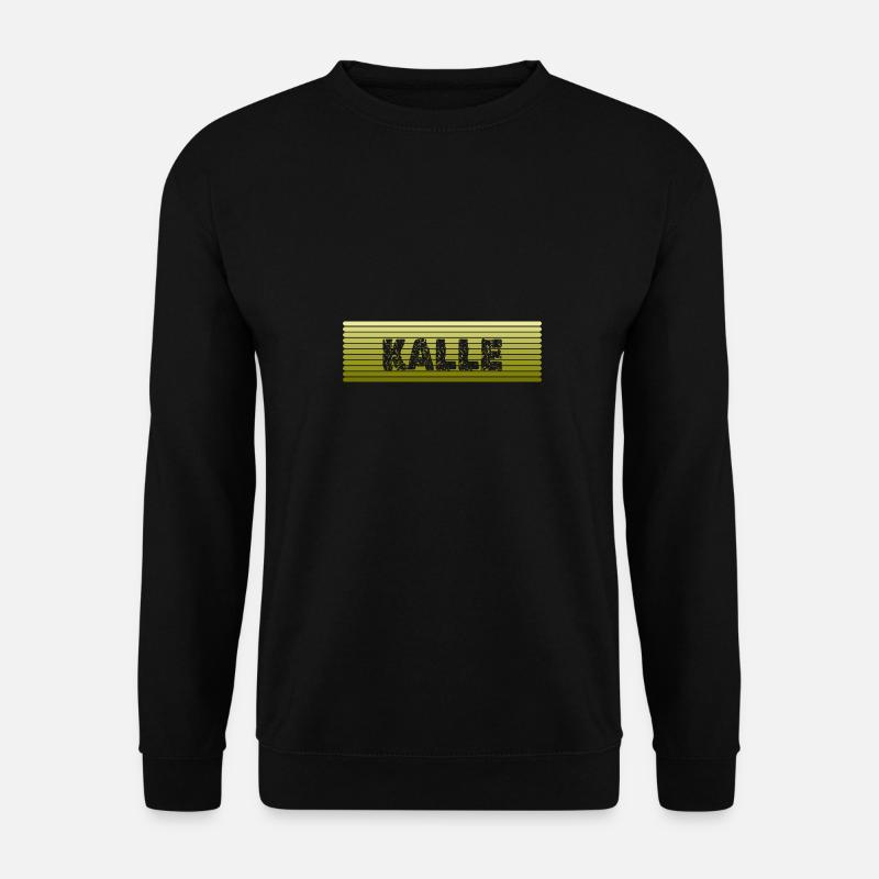 Name Kalle - Unisex Pullover - Schwarz