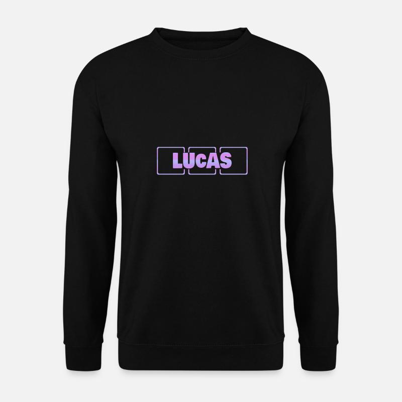 Lucas - Unisex Pullover - Schwarz