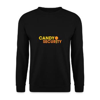 Candy Security Mom Dad Matching Birthday Costume - Unisex Pullover - Schwarz - Vorne - Alina (178cm) & Michal (187cm)