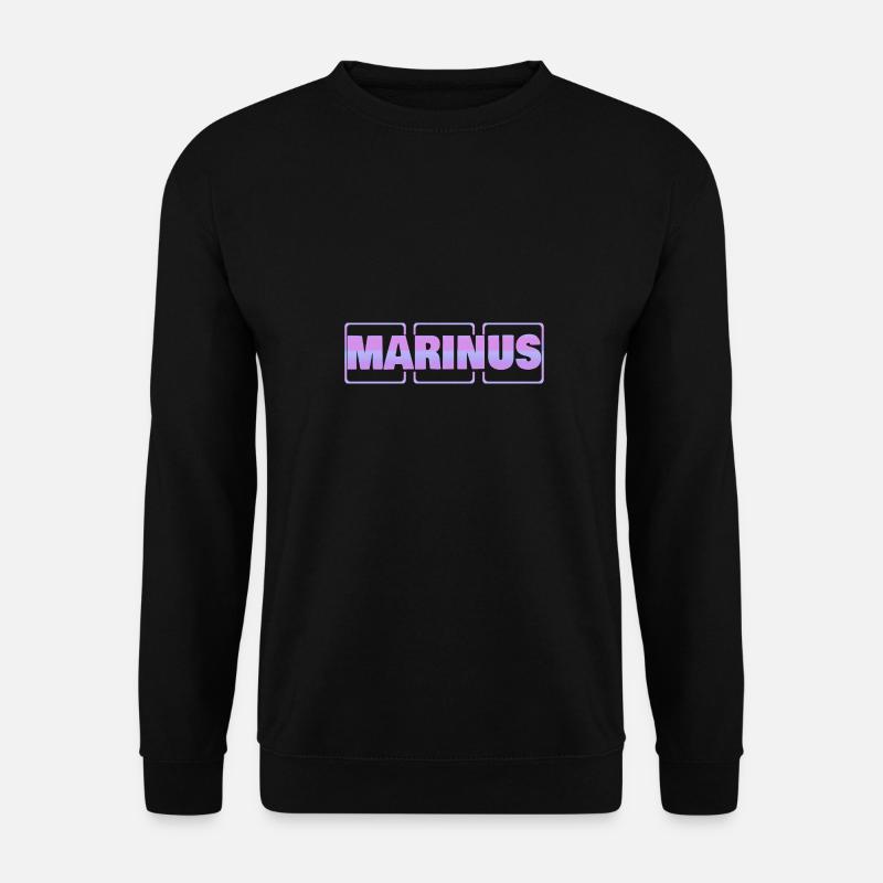 Gift for Marinus - Unisex Sweatshirt - black