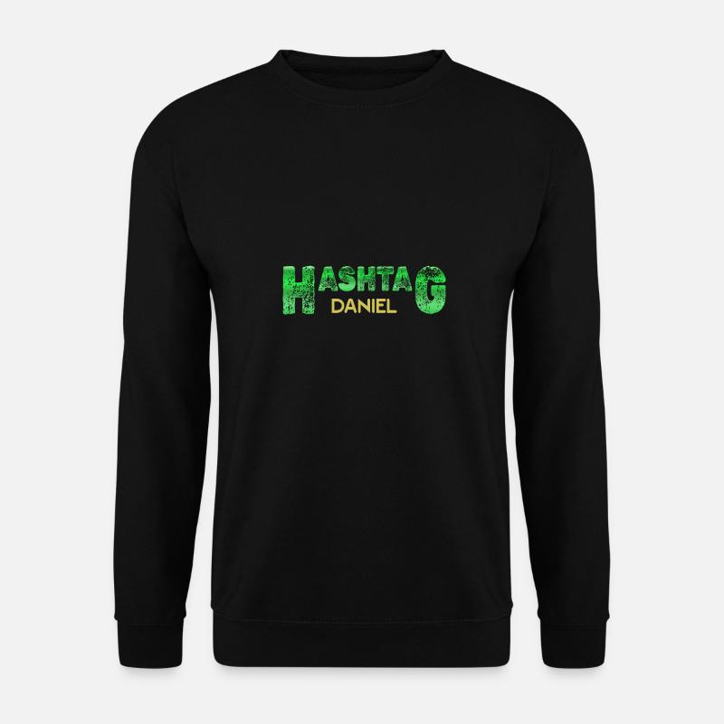 Vorname Daniel - Unisex Pullover - Schwarz