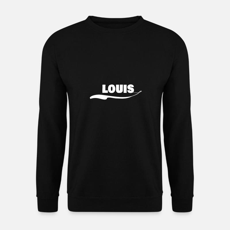 Geschenk für louis - Unisex Pullover - Schwarz