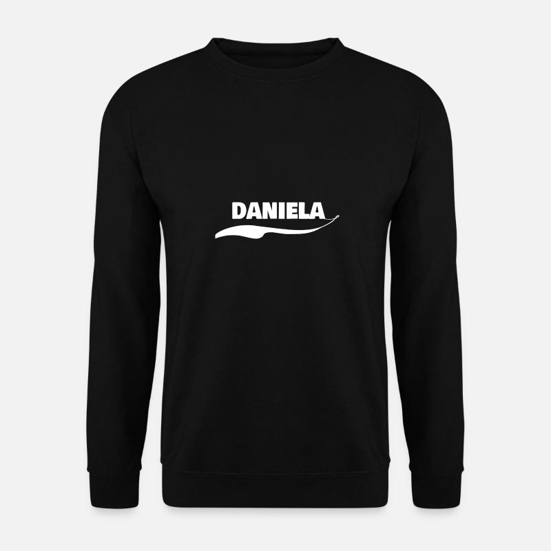 First name Daniela - Unisex Sweatshirt - black