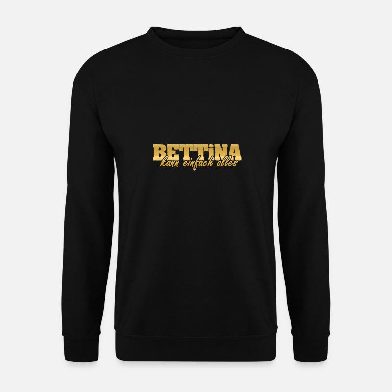 Ms. Bettina - Unisex Sweatshirt - black