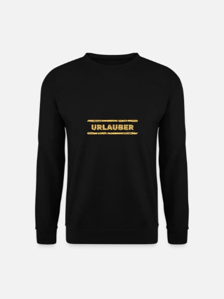 Urlauber als Beruf - Unisex Pullover - Schwarz