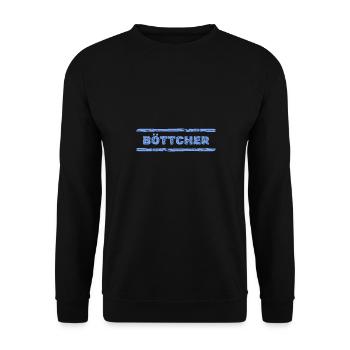 Böttcher als Beruf - Unisex Pullover - Schwarz - Vorne - Alina (178cm) & Michal (187cm)