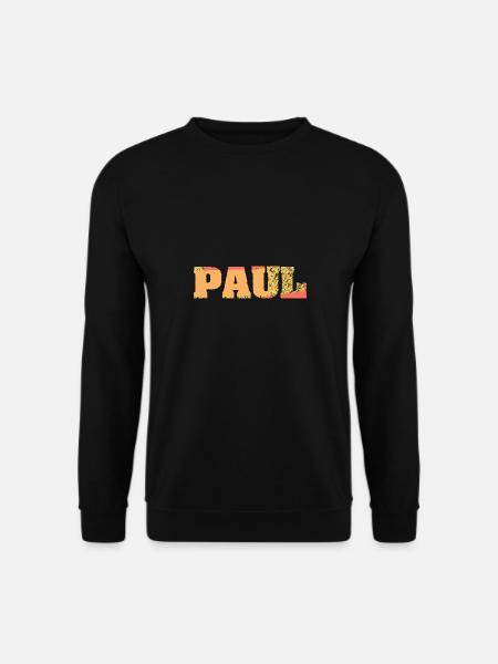 Paul Geschenkidee - Unisex Pullover - Schwarz