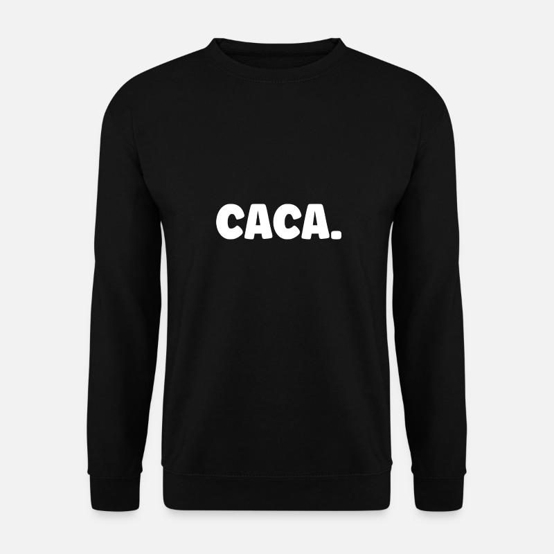 CACA - Sweat-shirt Unisexe - noir