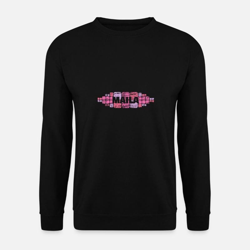 Mère pour Maila Mutti Mama - Sweat-shirt Unisexe - noir
