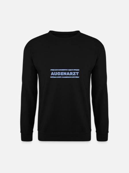 Geschenk für Augenarzt - Unisex Pullover - Schwarz