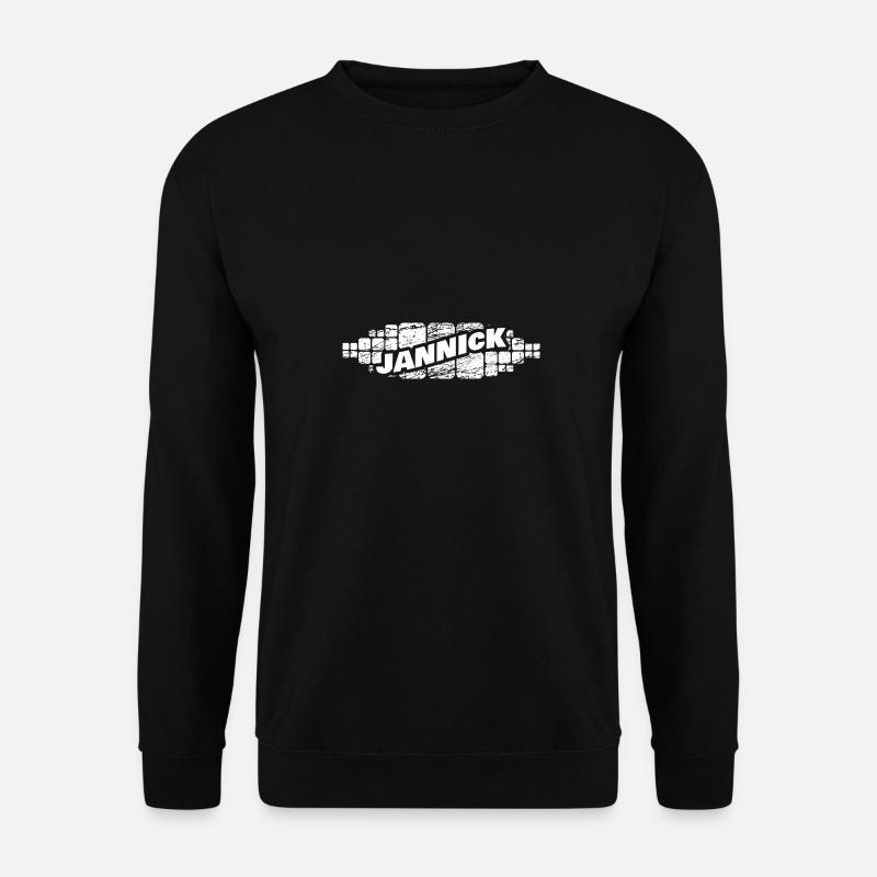 Jannick Jannick - Unisex Sweatshirt - black