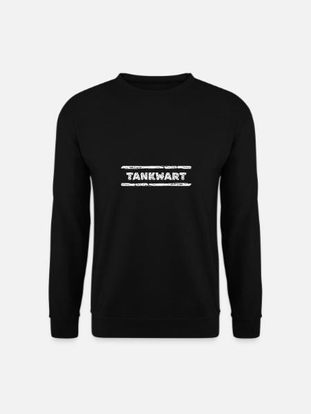 Geschenk für Tankwart - Unisex Pullover - Schwarz