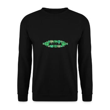 Mutti Ariela - Unisex Pullover - Schwarz - Vorne - Alina (178cm) & Michal (187cm)