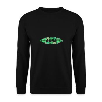 Mutti Alina - Unisex Pullover - Schwarz - Vorne - Alina (178cm) & Michal (187cm)