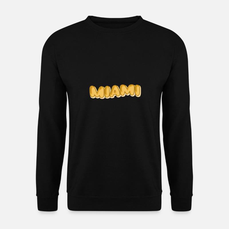 Miami comme vacances - Sweat-shirt Unisexe - noir